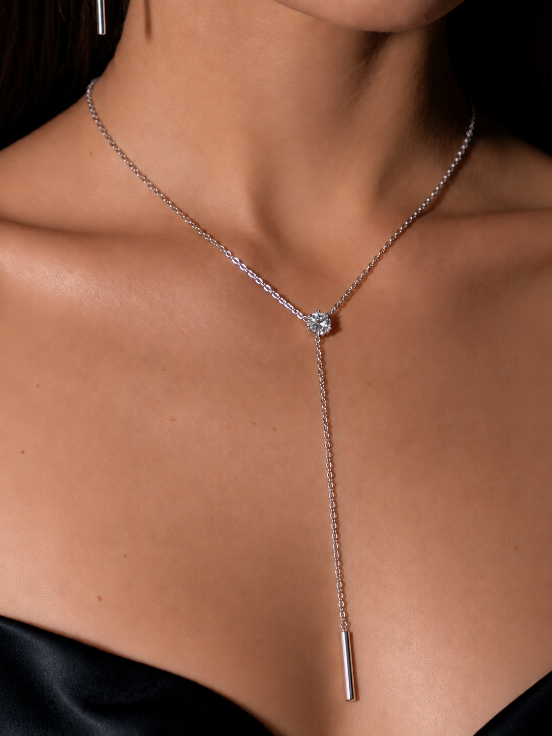 Auriga Solitaire Y-Halskette